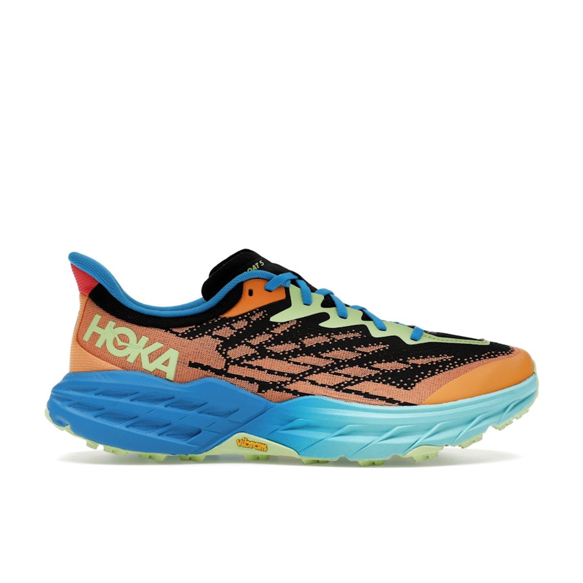 Hoka One One Speedgoat 5 Solar Flare Diva Blue