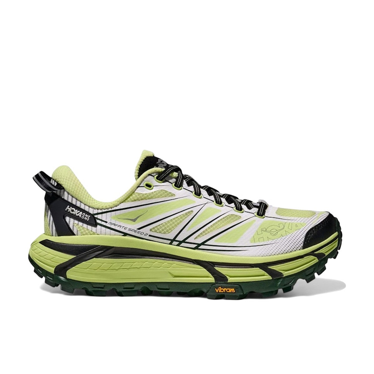 Hoka One One Mafate Speed 2 Honeydew White