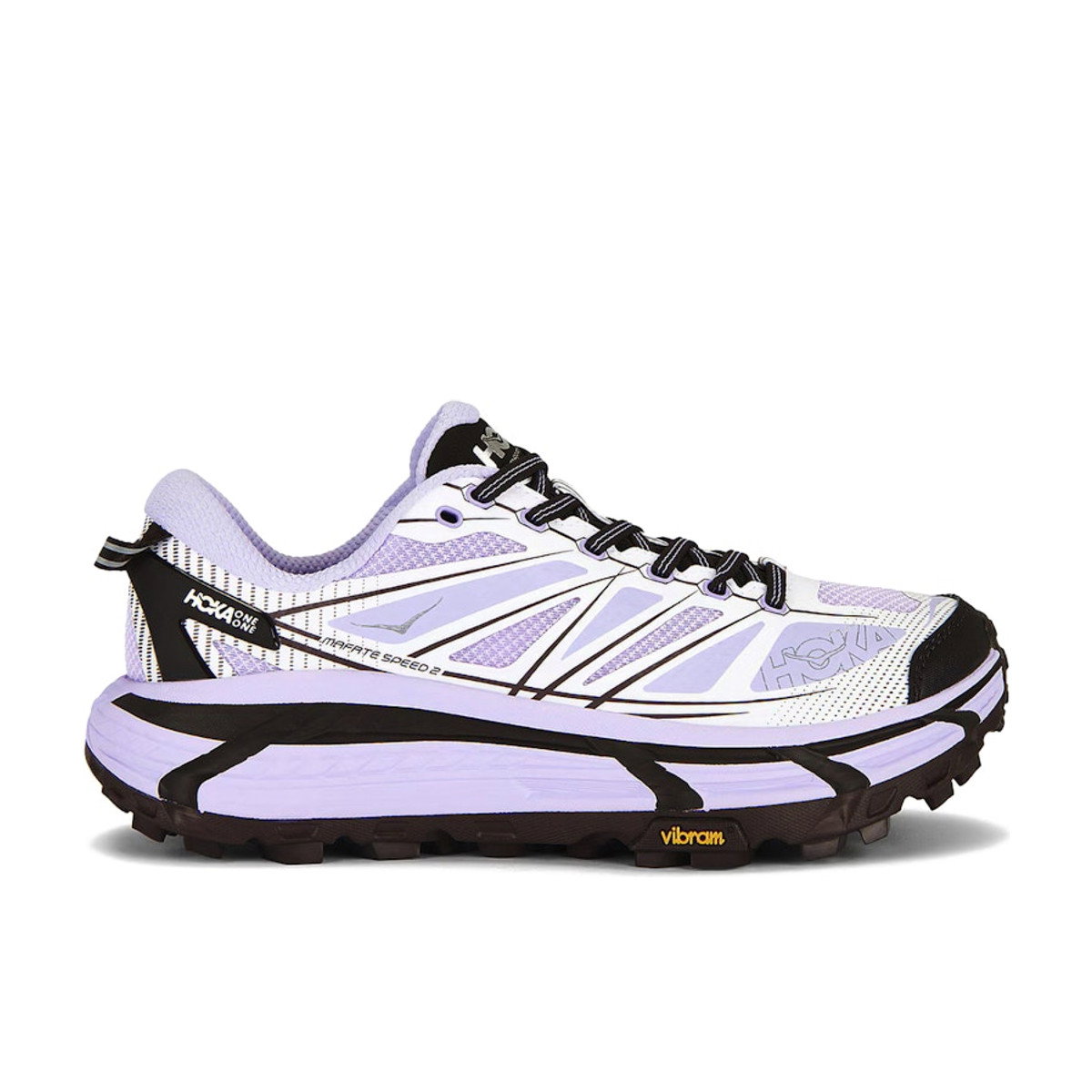 Hoka One One Mafate Speed 2 Iris Flower White