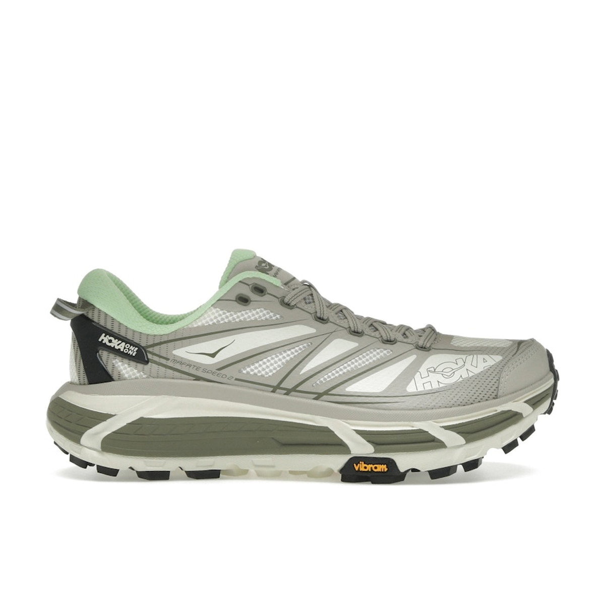 Hoka One One Mafate Speed 2 Putty Eucalyptus