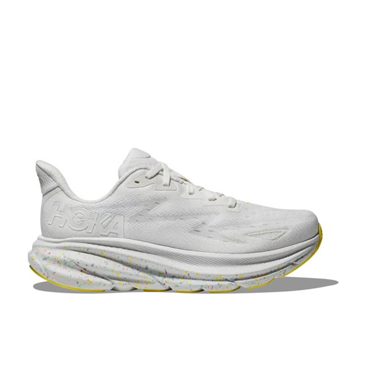 Hoka One One Clifton 9 White Lemonade