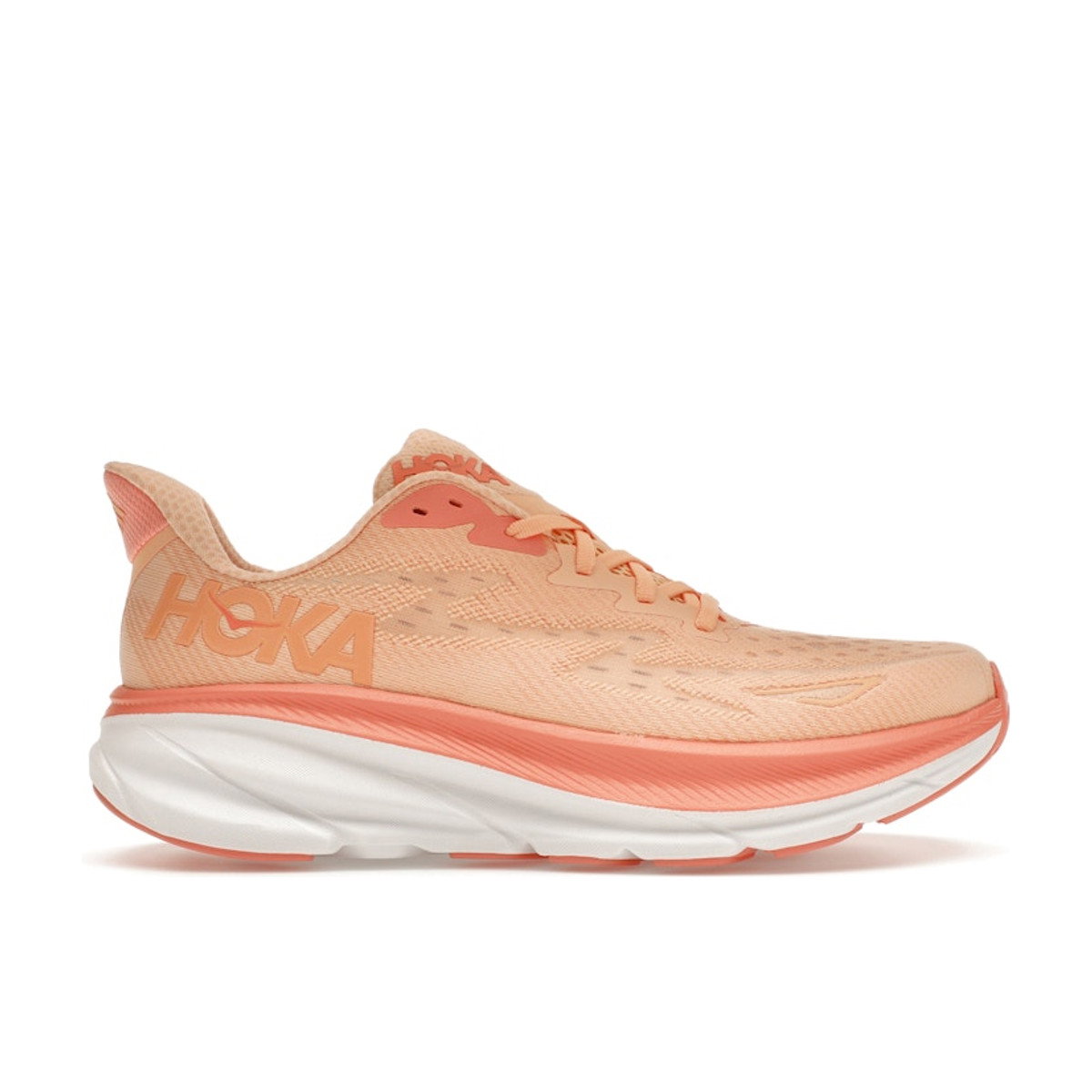 Hoka One One Clifton 9 Cantaloupe Womens