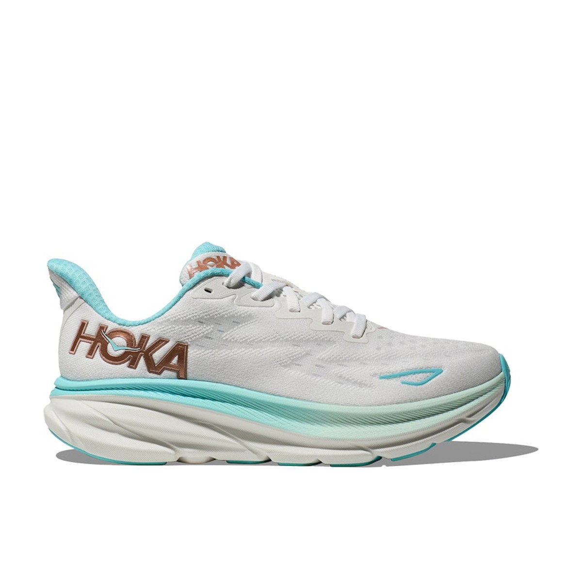 Hoka One One Clifton 9 Frost Rose Gold Womens