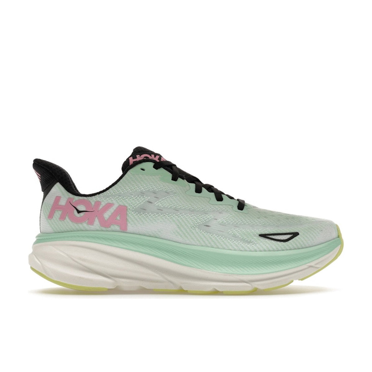 Hoka One One Clifton 9 Mint Fluorite Snow Melt Womens