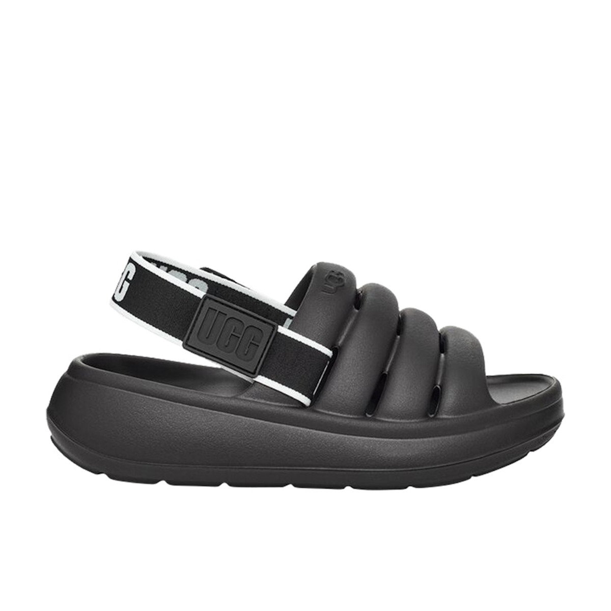 UGG Sport Yeah Slide Black Kids
