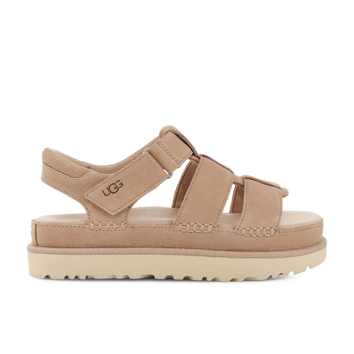 UGG Goldenstar Strap Platform Sandal Driftwood Womens