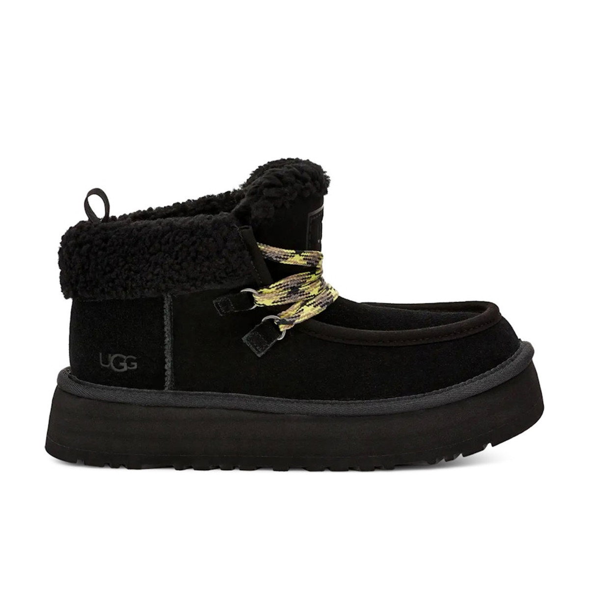 UGG Funkarra Cabin Cuff Boot Black Womens