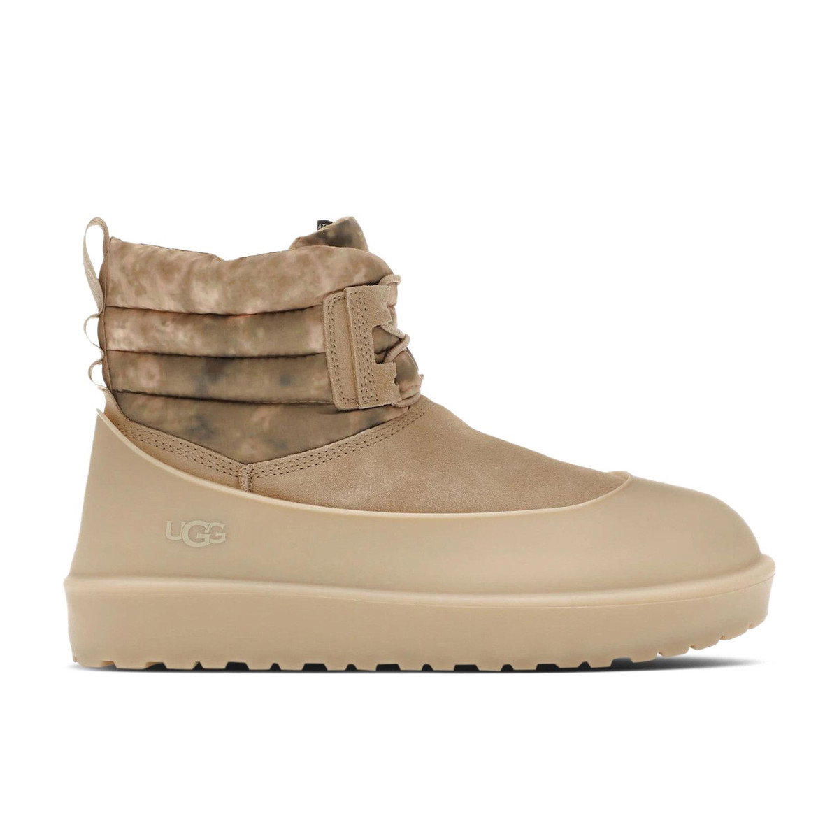 UGG Classic Mini Lace WEA Smokescreen Boot Mustard Seed