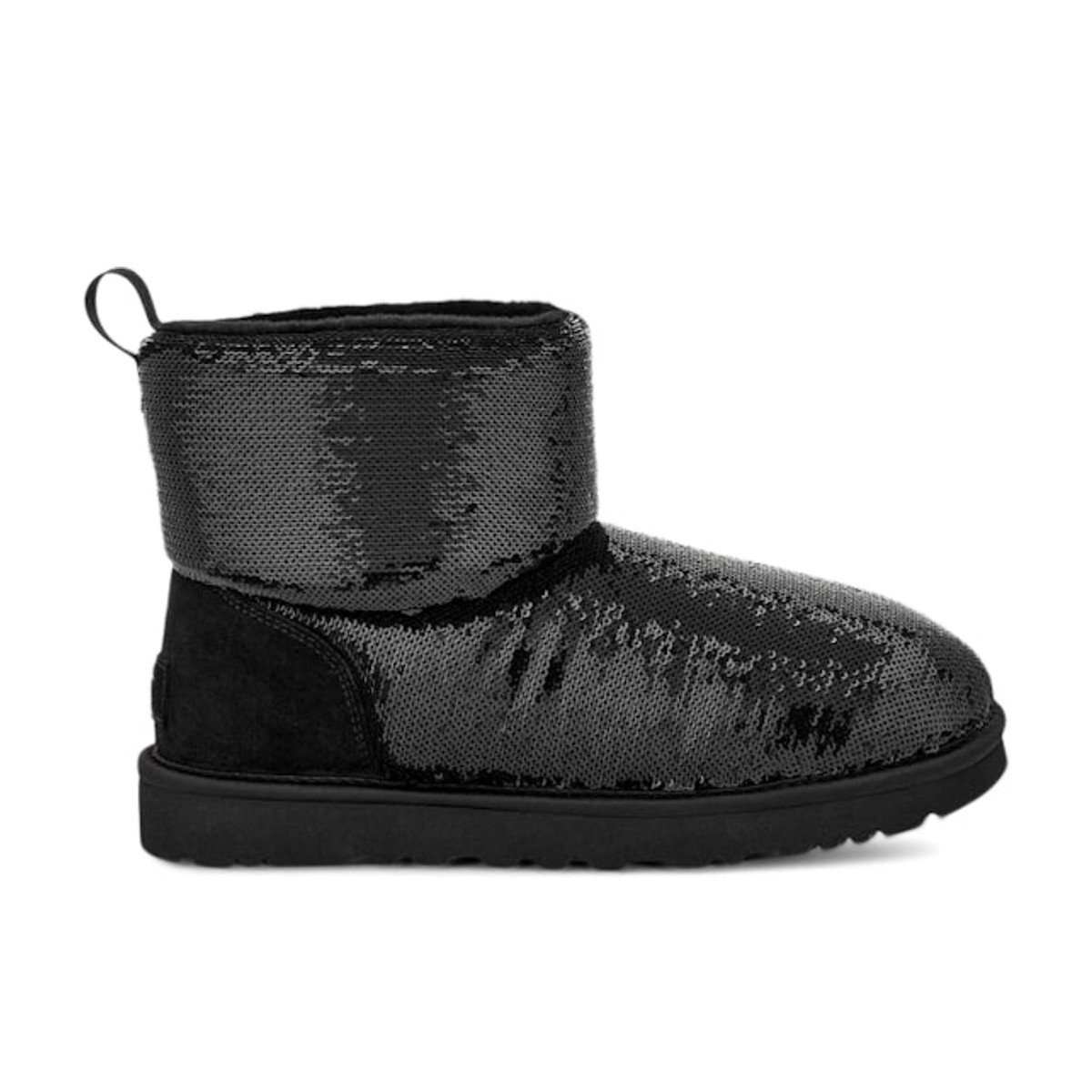 UGG Classic Mini Boot Mirror Ball Black Womens