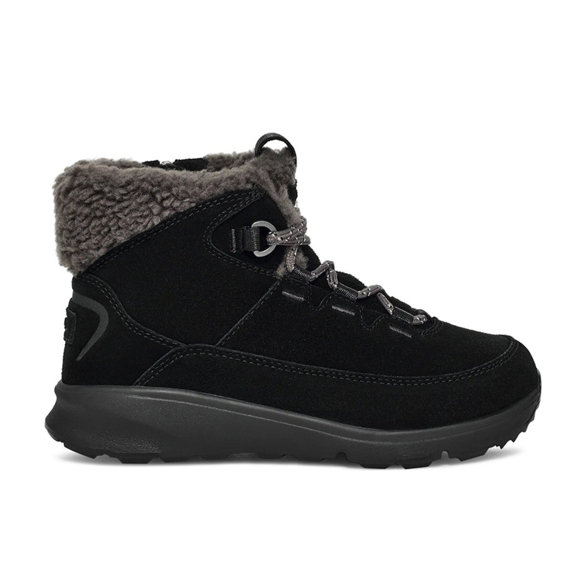 UGG TerreTrail Cozy Lace Boot Black Kids