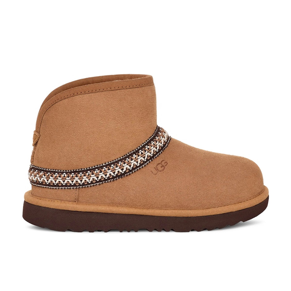 UGG Classic Mini Crescent Boot Chestnut Kids