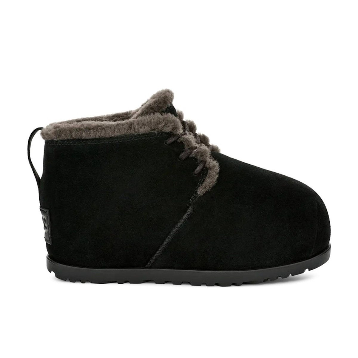 UGG Pumped Lace Up Boot Black Womens