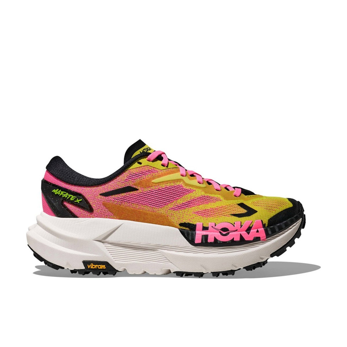 Hoka One One Mafate X Neon Hoka Citrus Neon Rose Womens