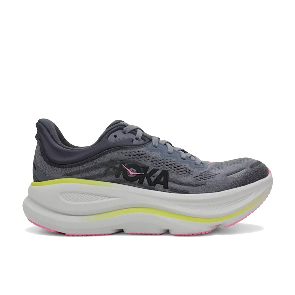 Hoka One One Bondi 9 Charcoal Grey Grey Skies Womens