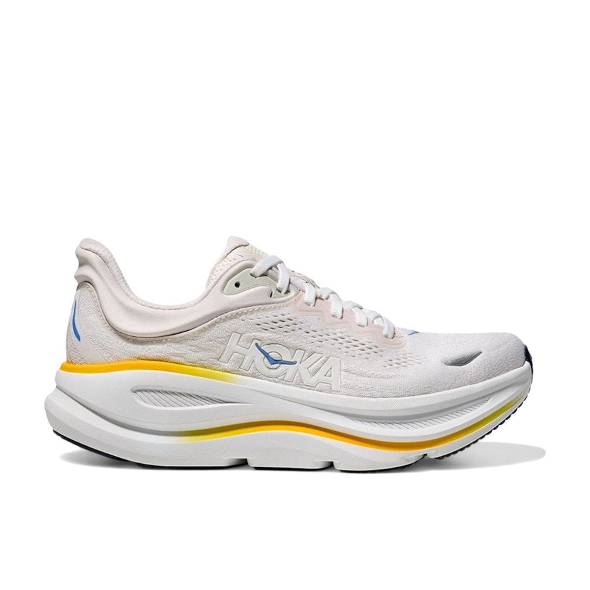 Hoka One One Bondi 9 White Grout Womens