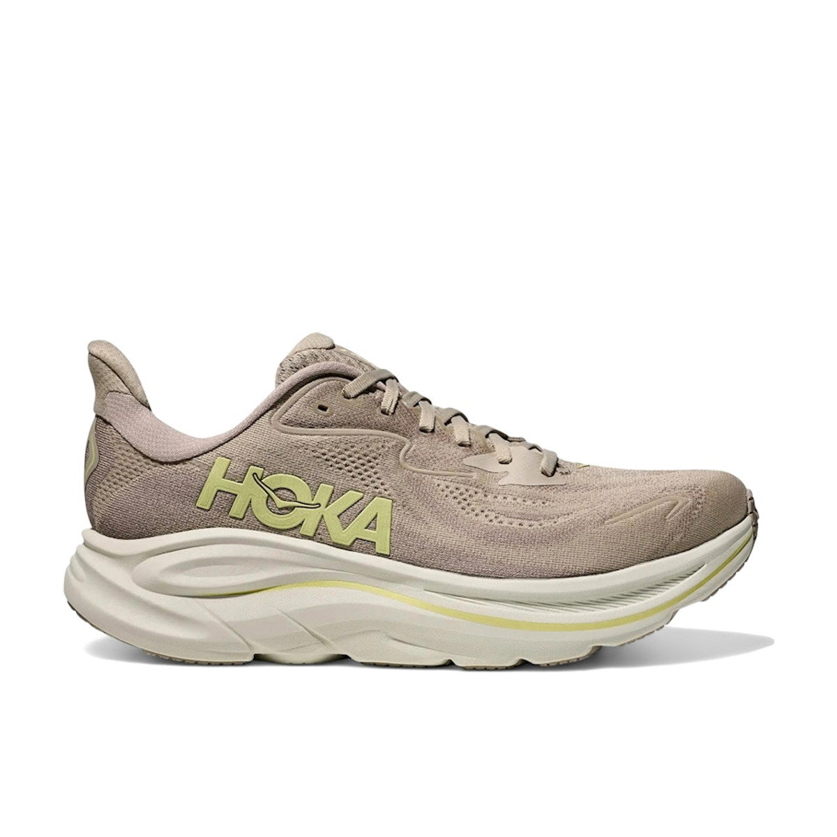 Hoka One One Clifton 10 Raw Linen Stone