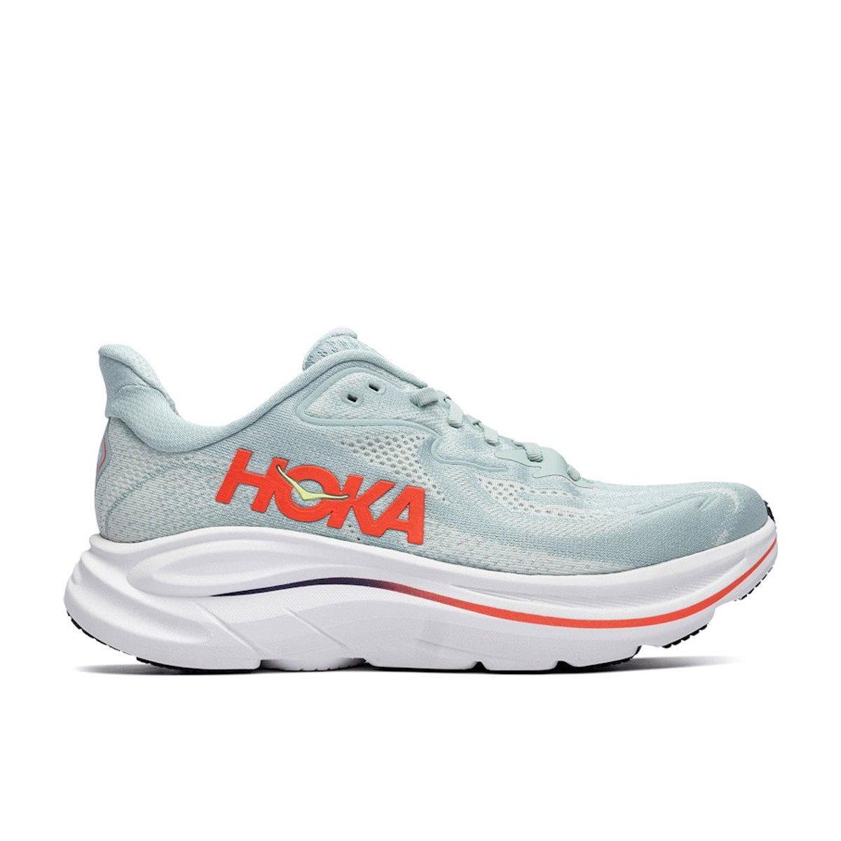 Hoka One One Clifton 10 Sage Neon Flame