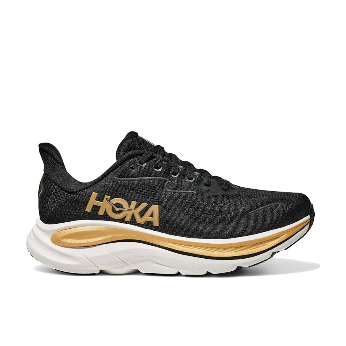 Hoka One One Clifton 10 Black Gold Womens