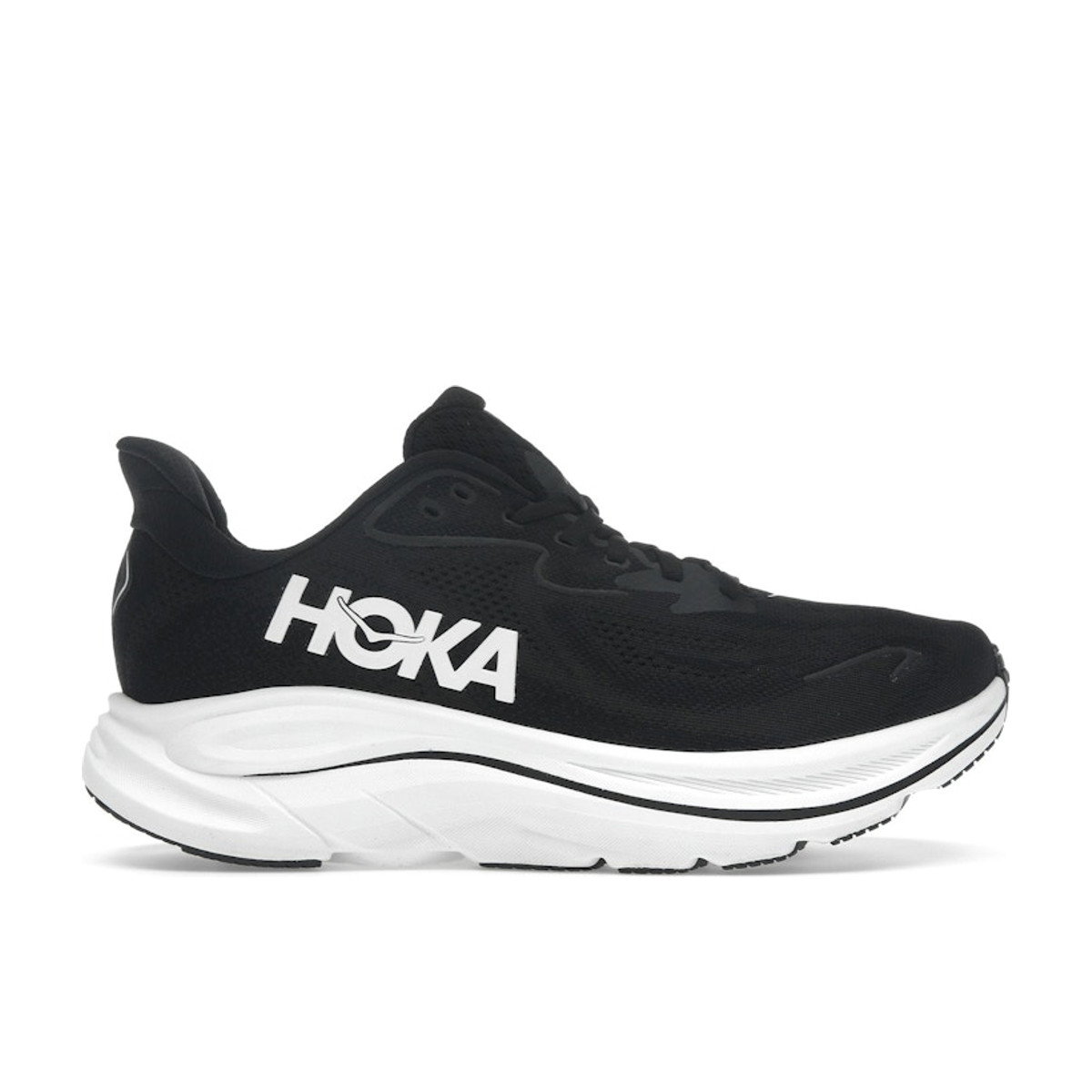 Hoka One One Clifton 10 Black White Womens