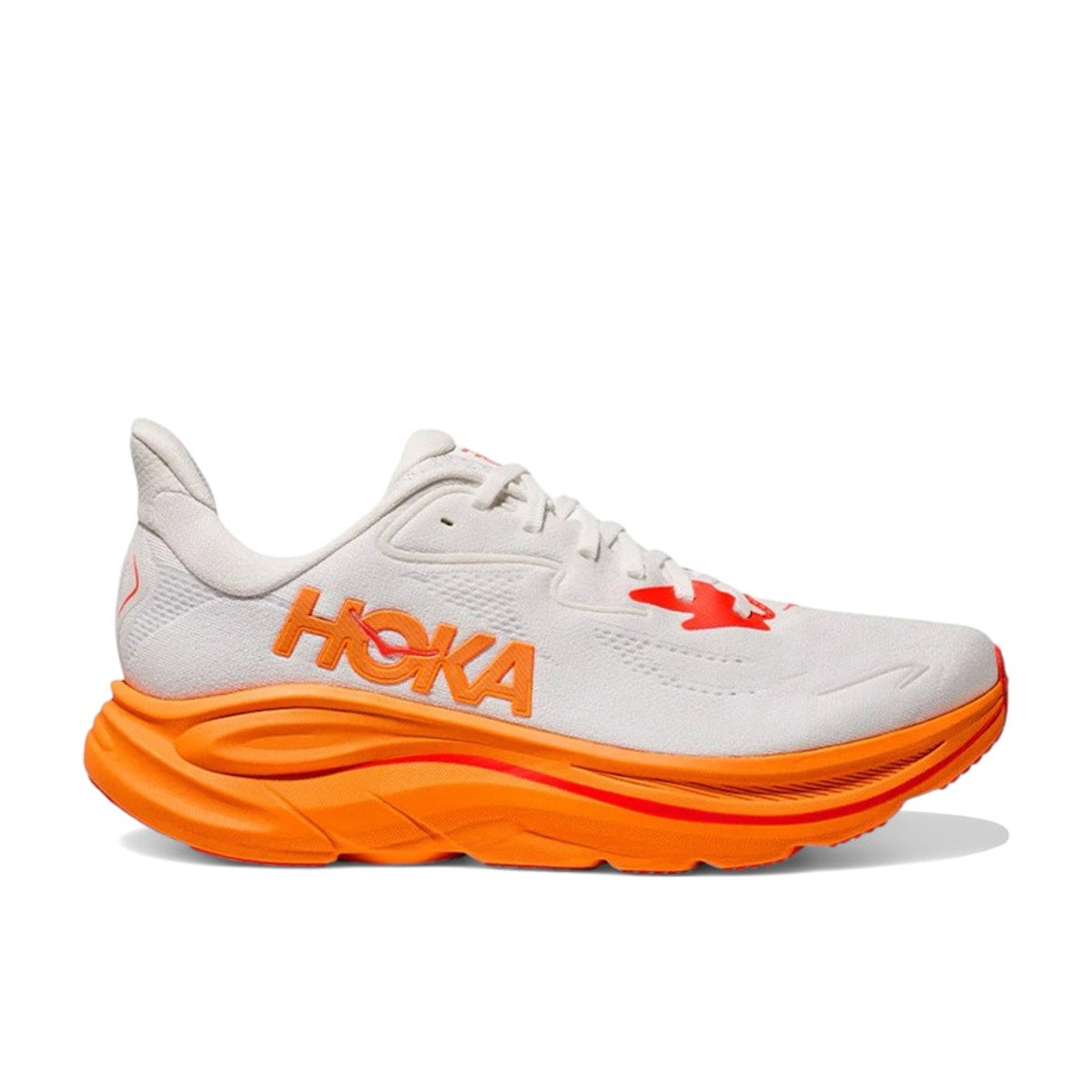 Hoka One One Clifton 10 Frost Orange Zest Womens
