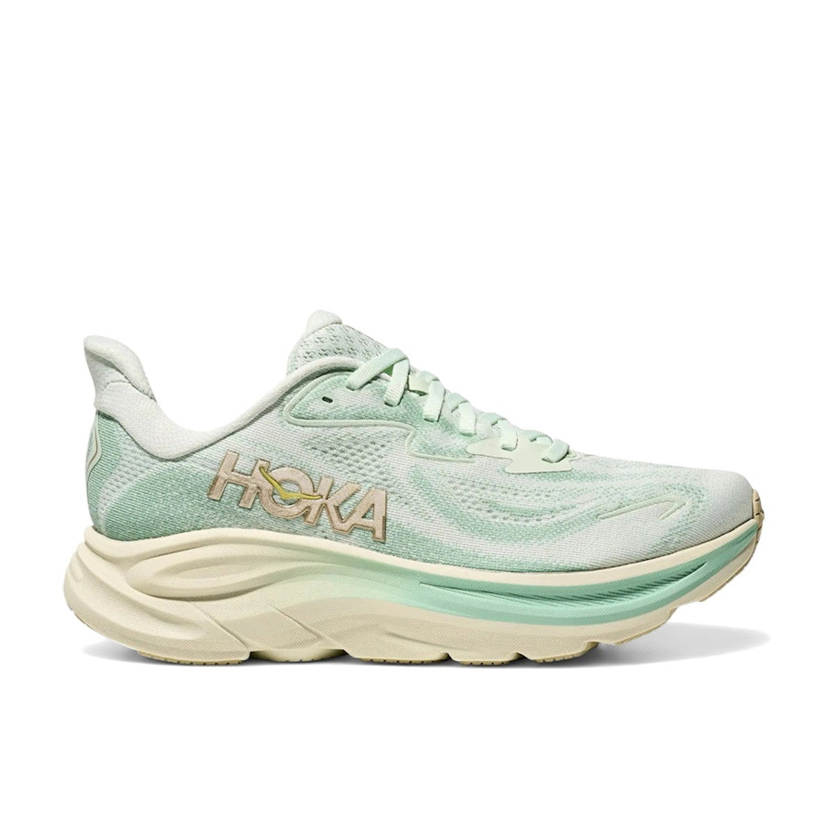 Hoka One One Clifton 10 Sea Glass Jadeite Womens