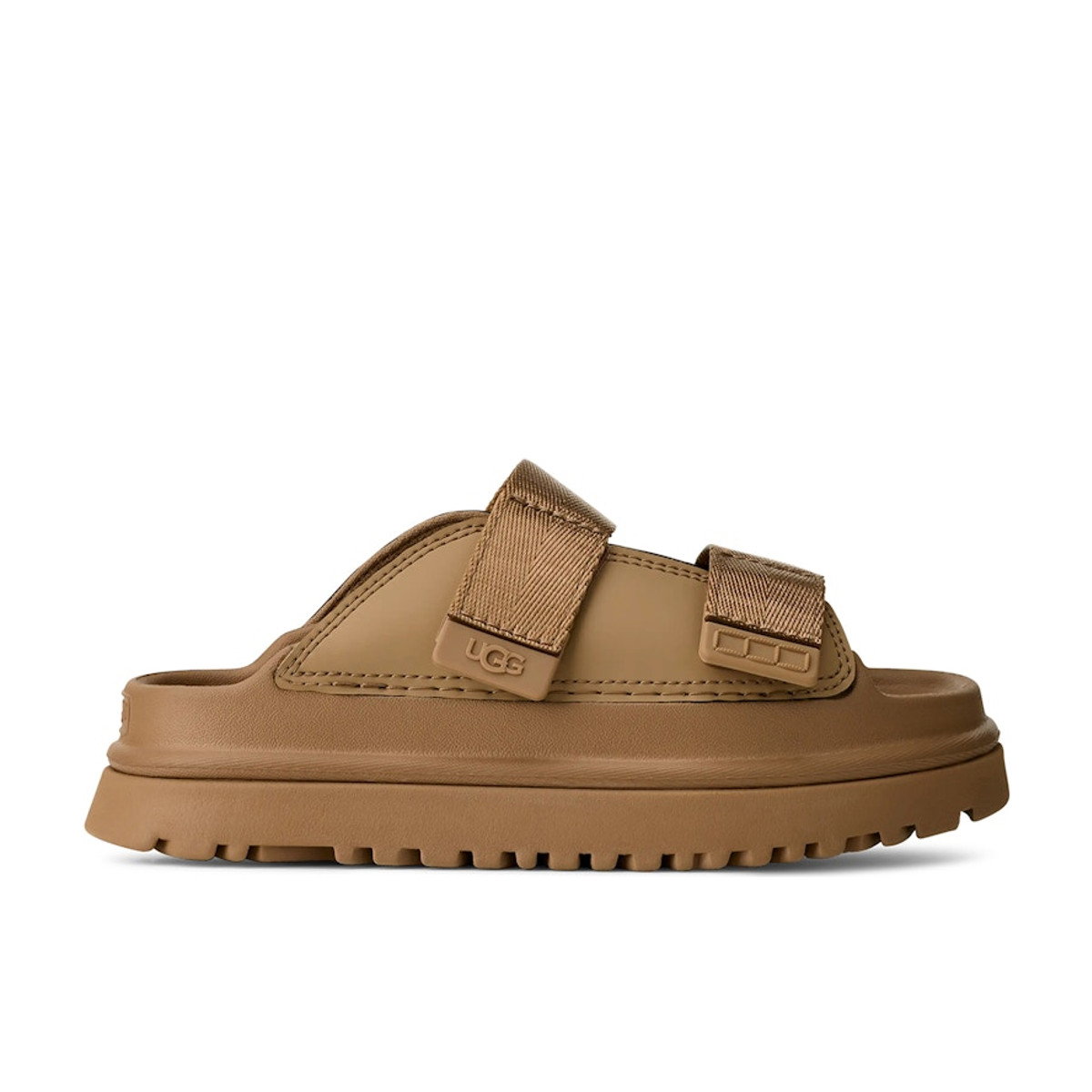 UGG GoldenGlow Slide Dark Sand Kids