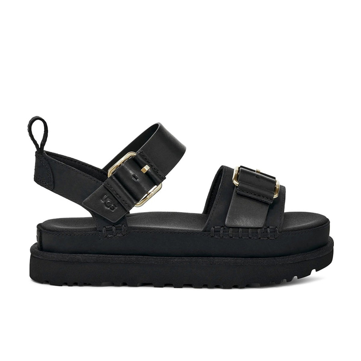 UGG Goldenstar Villa Sandal Black Womens