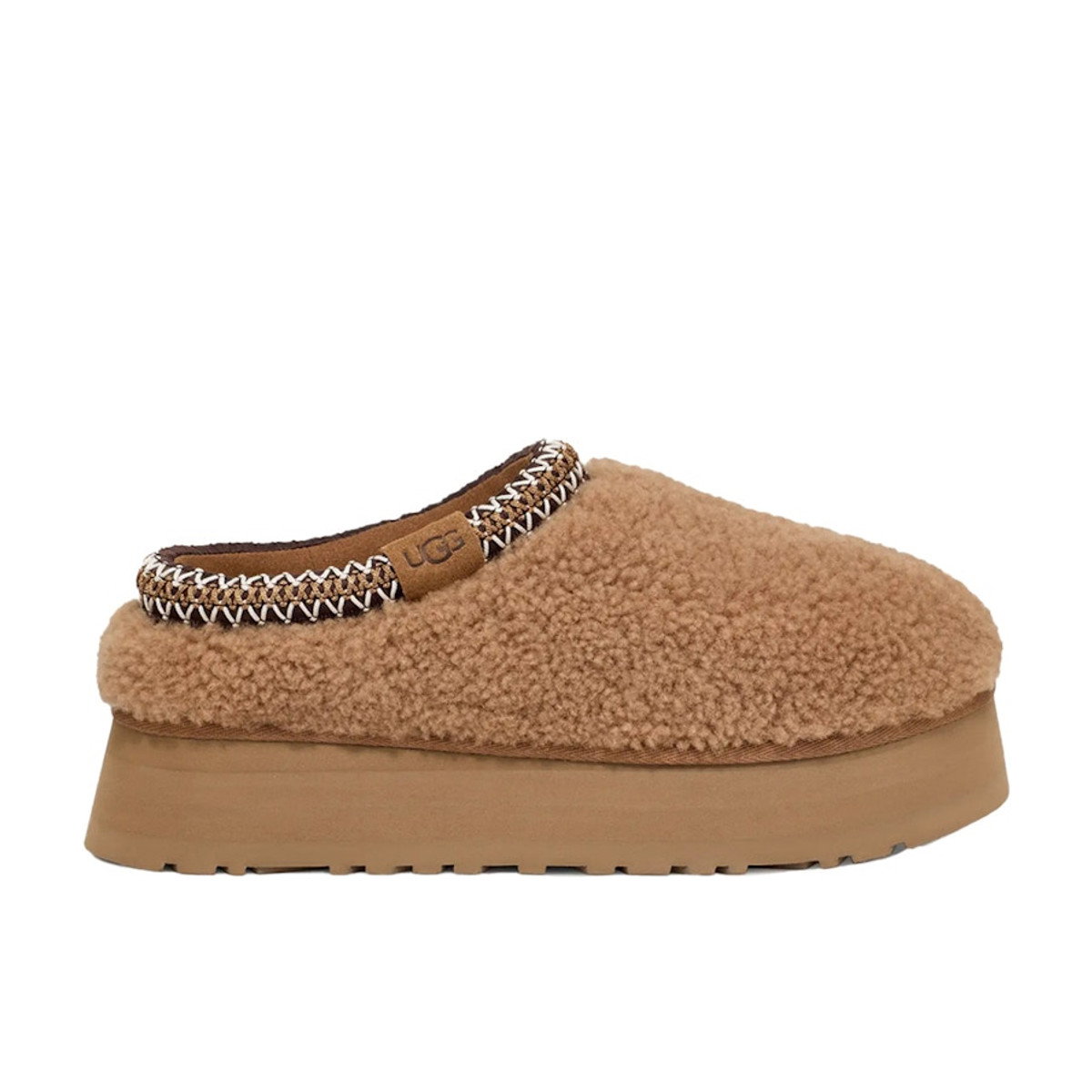 UGG Tazz Slipper Maxi Curly Chestnut Womens