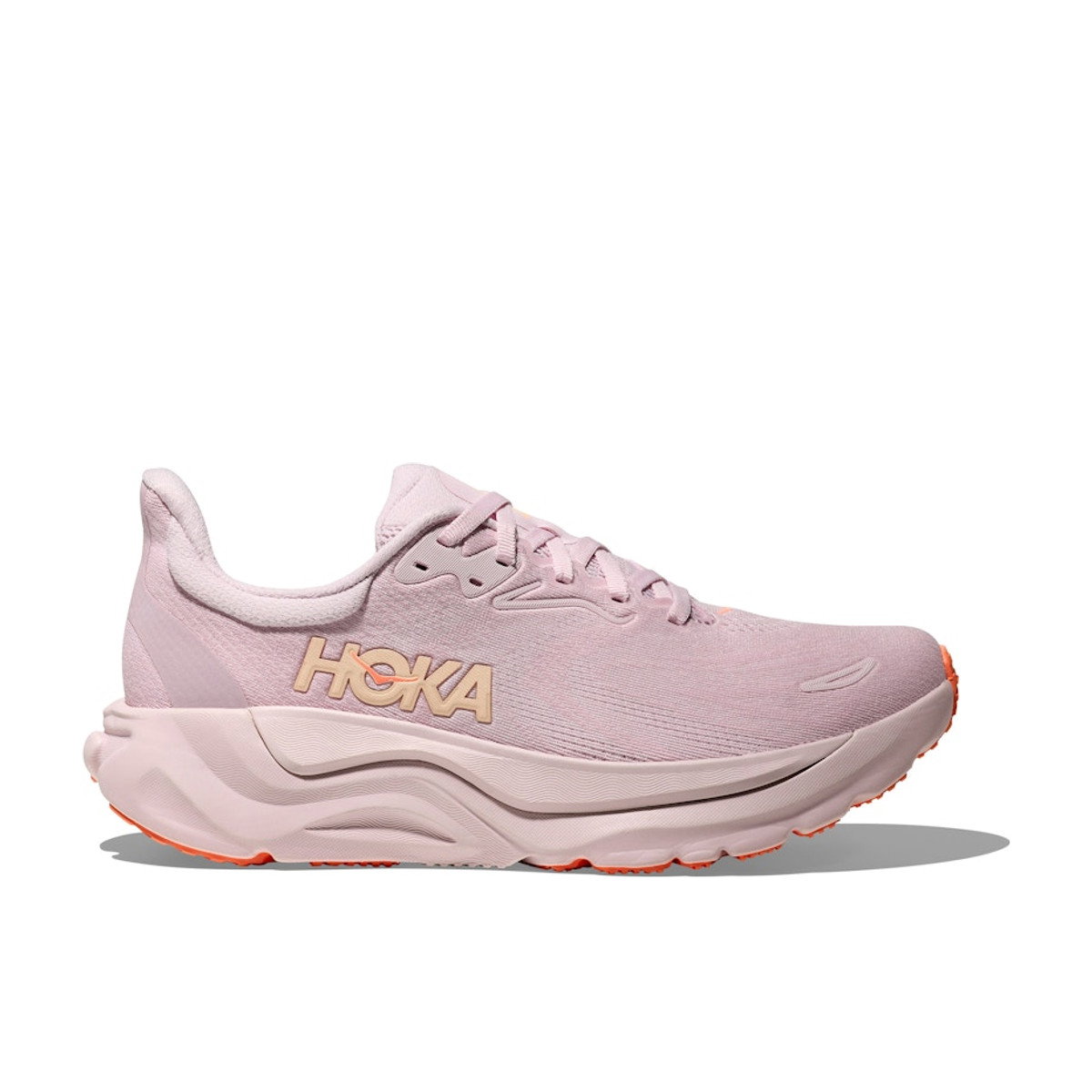 Hoka One One Arahi 8 Lilac Cream Neon Cantaloupe Womens