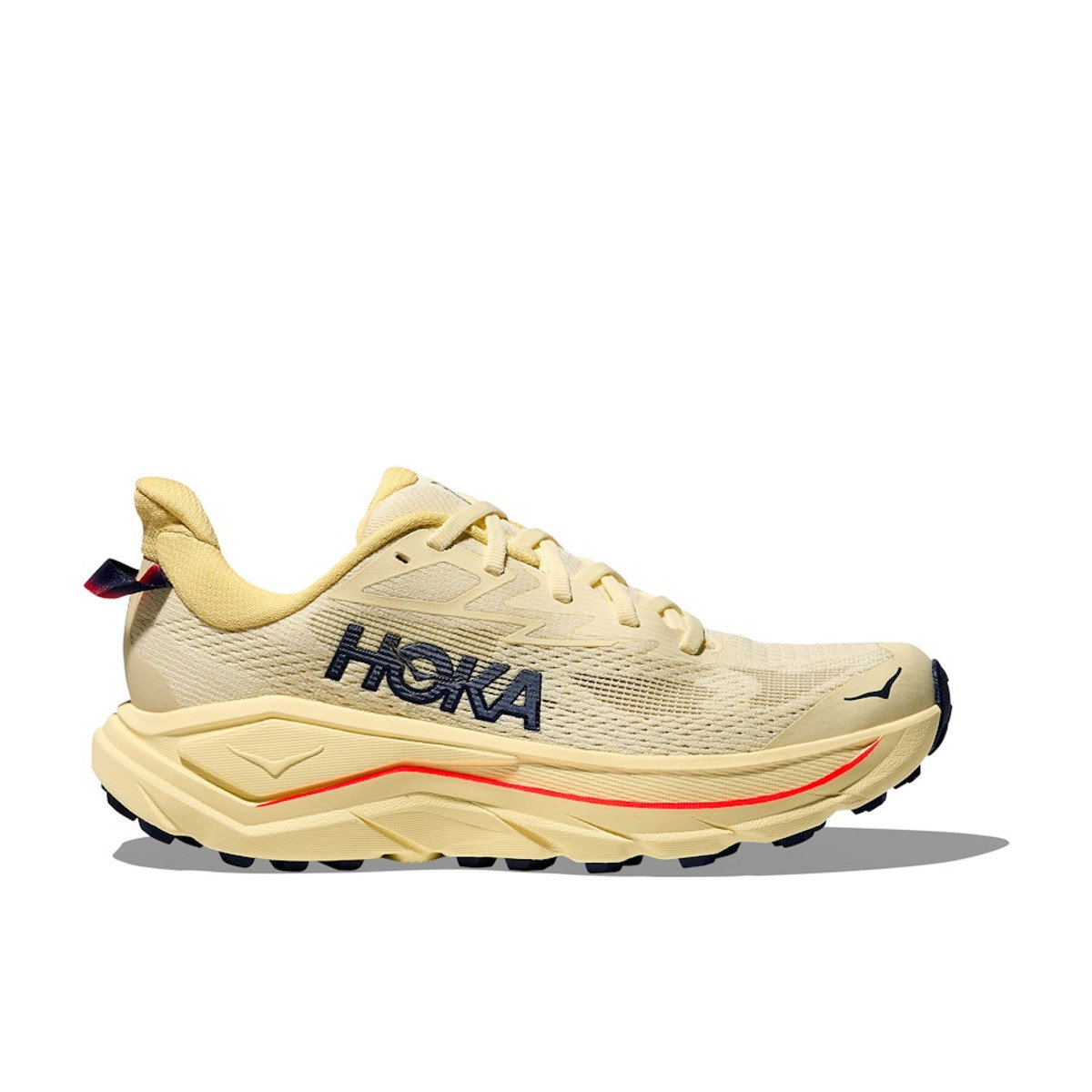 Hoka One One Challenger 8 Vintage Yellow Midnight Blue Womens