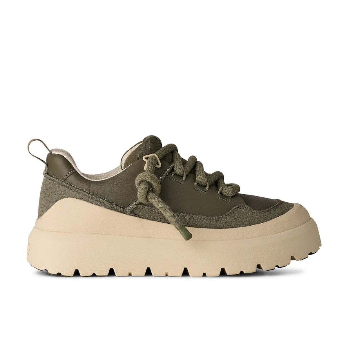 UGG Heritage Utility Sneaker Moss Green Buffed