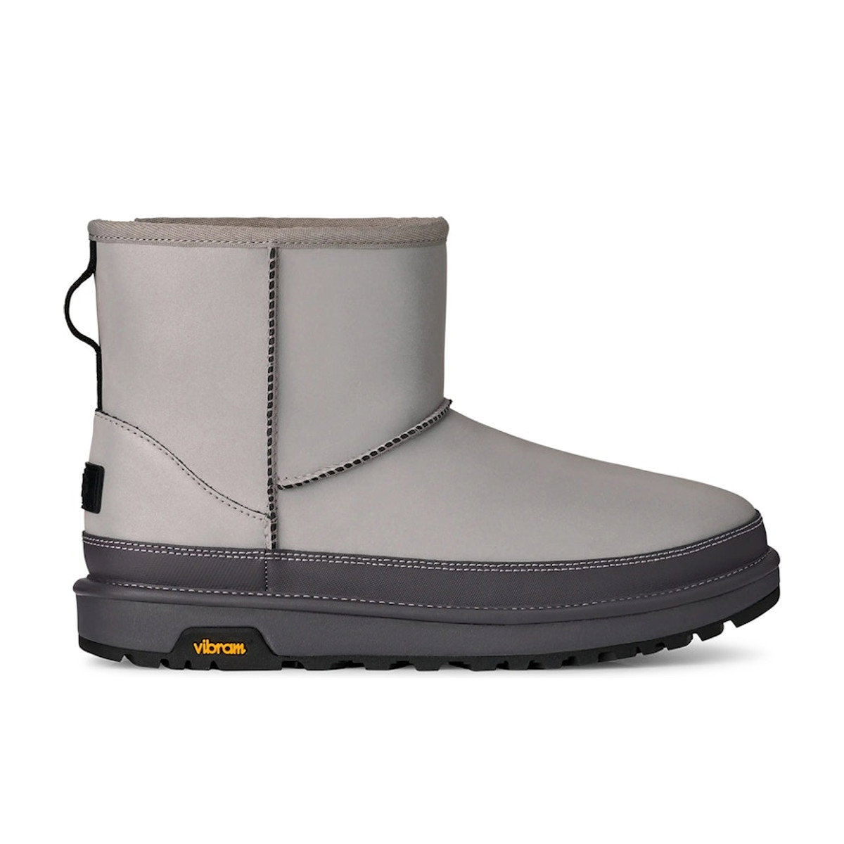UGG Classic Mini Reflective Boot Silver Reflective