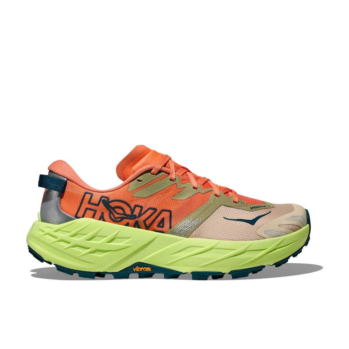 Hoka One One Speedgoat 7 Persimmon Neon Yuzu Womens