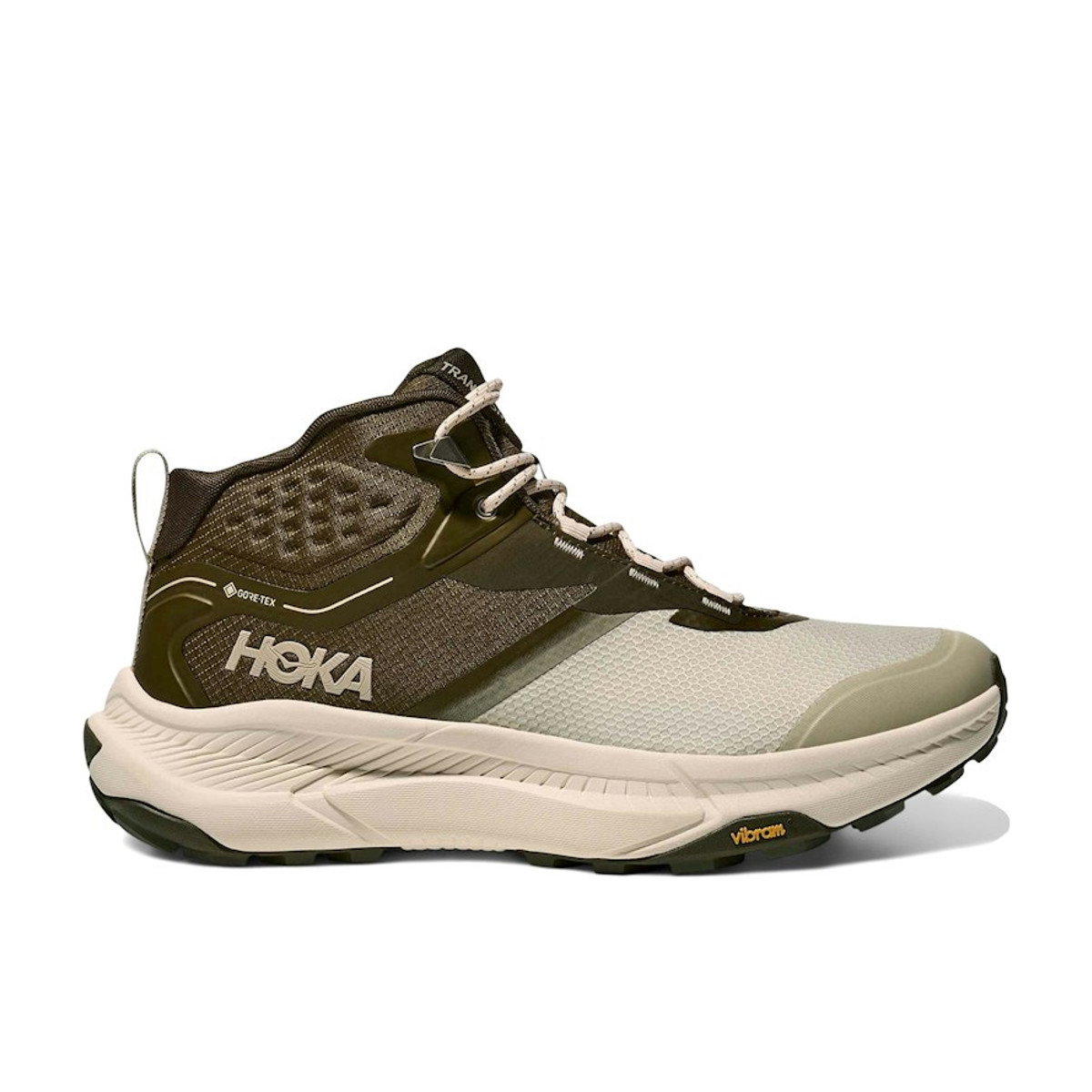 Hoka One One Transport Hike Gore-Tex Spruce Green Oyster Mushroom