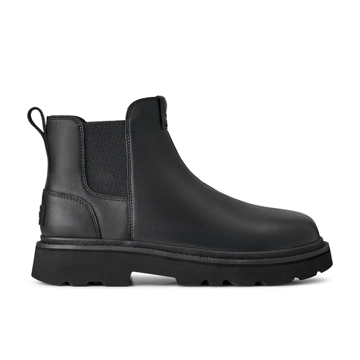 UGG Chelsea Lug Leather Boot Black