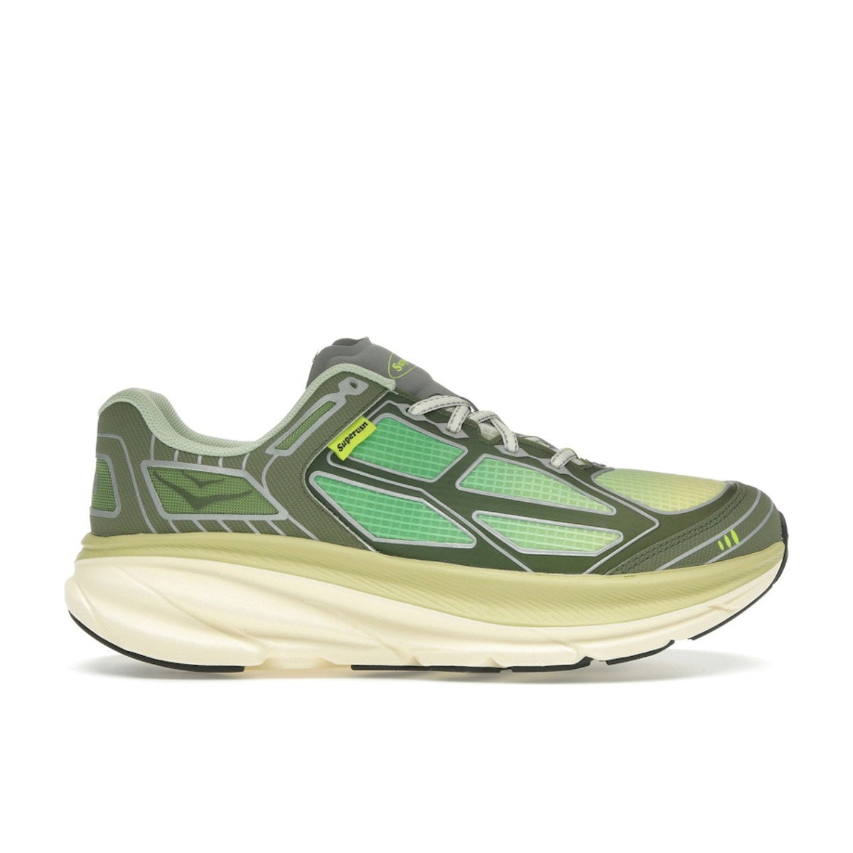 Hoka One One Clifton One9 Supervsn Green Flash
