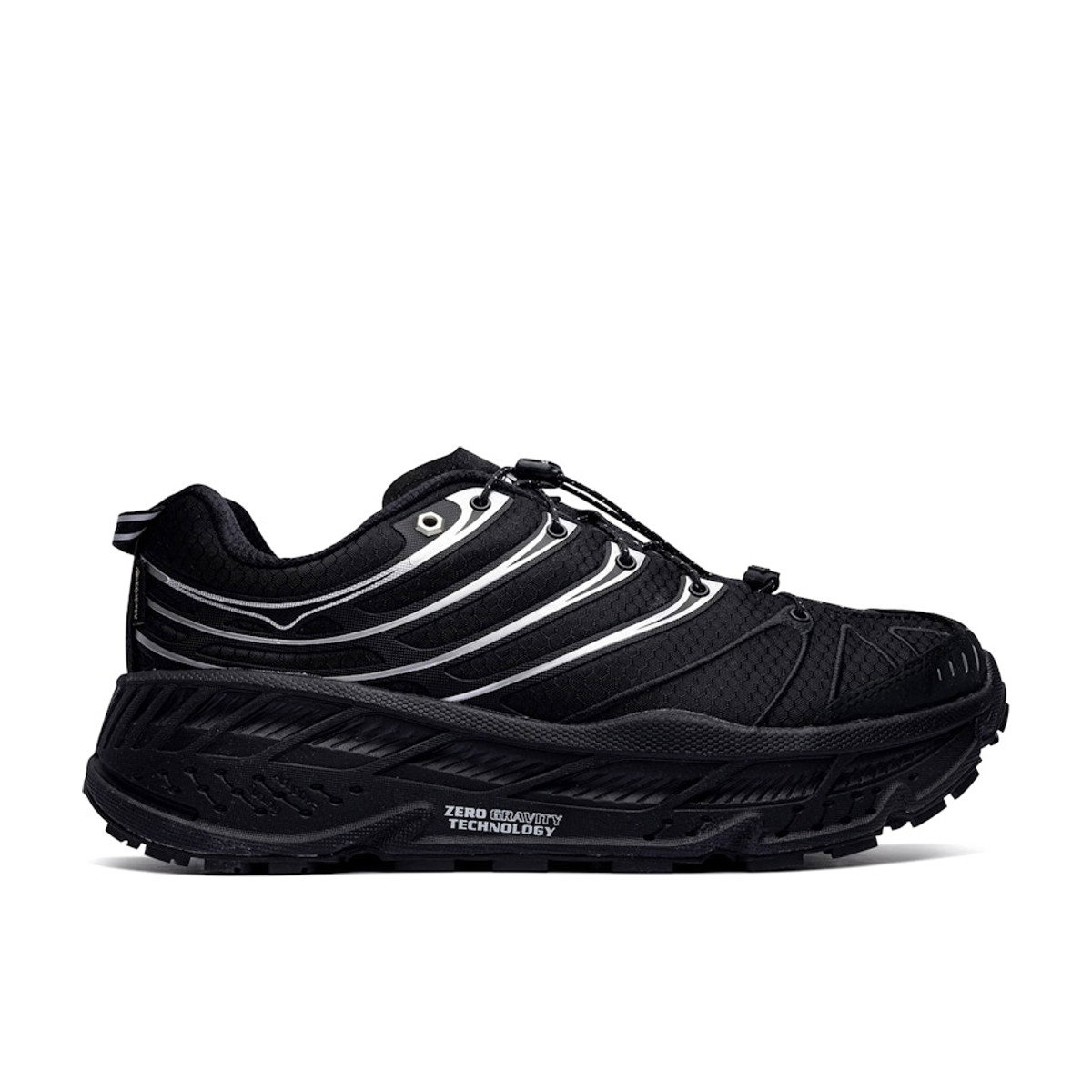 Hoka One One Stinson EVO Gore-Tex Black Silver