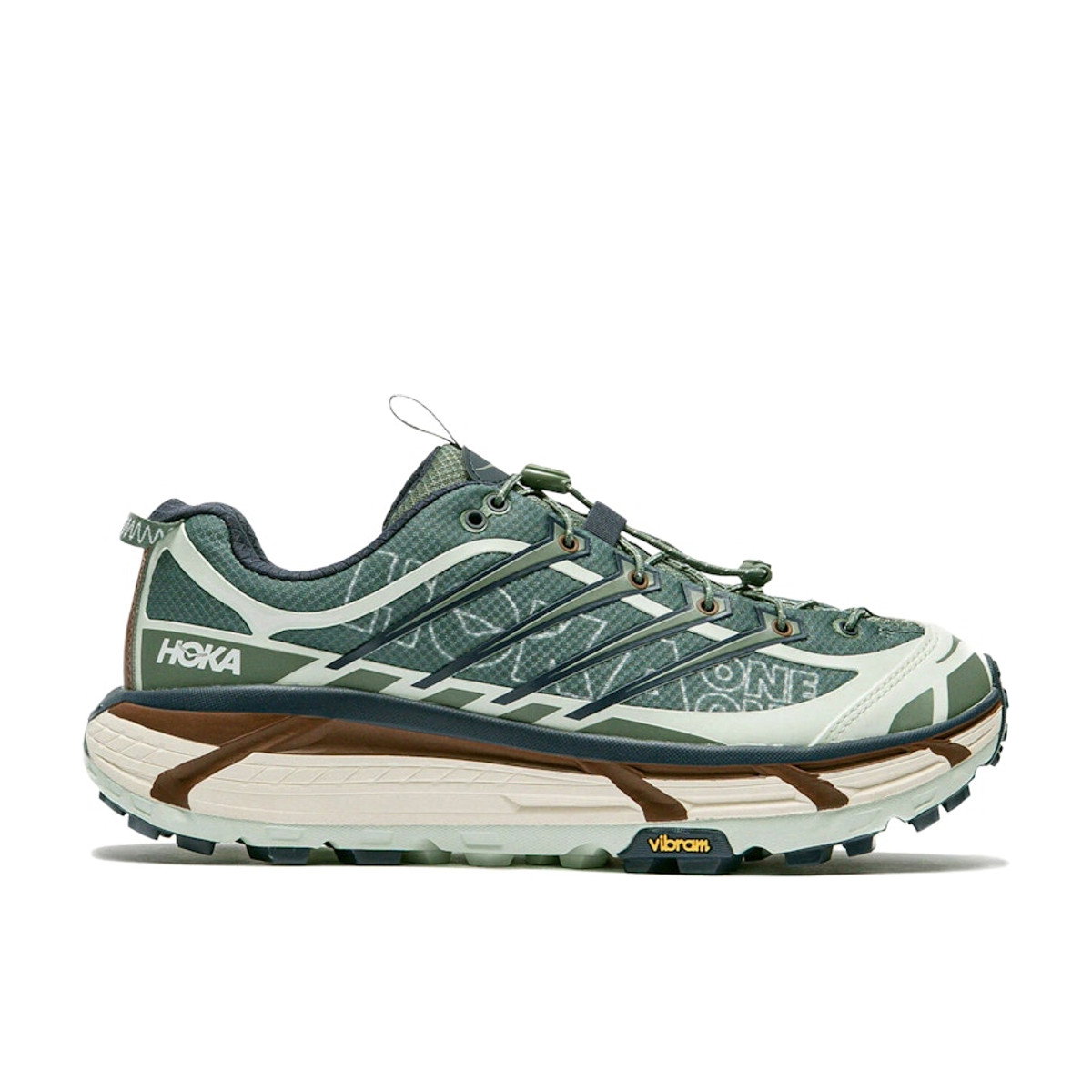 Hoka One One Mafate Three2 Wordmark Fern