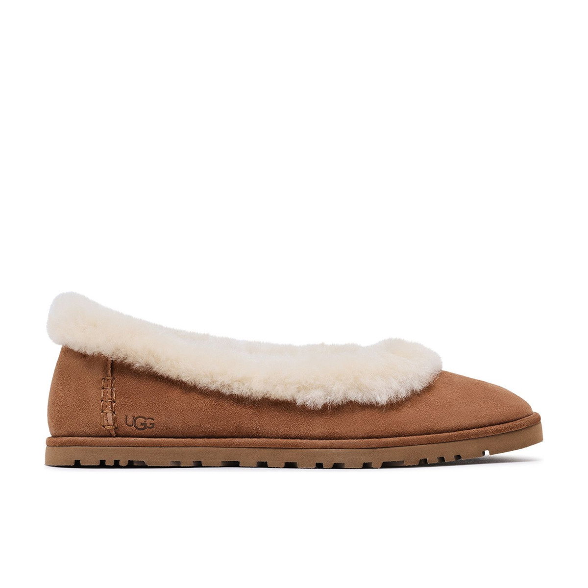 UGG Zora Ballet Flat Chestnut Womens