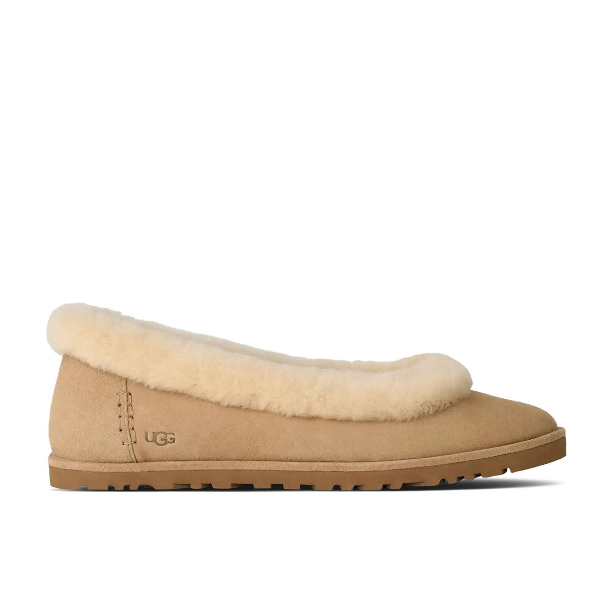 UGG Zora Ballet Flat Sand Womens