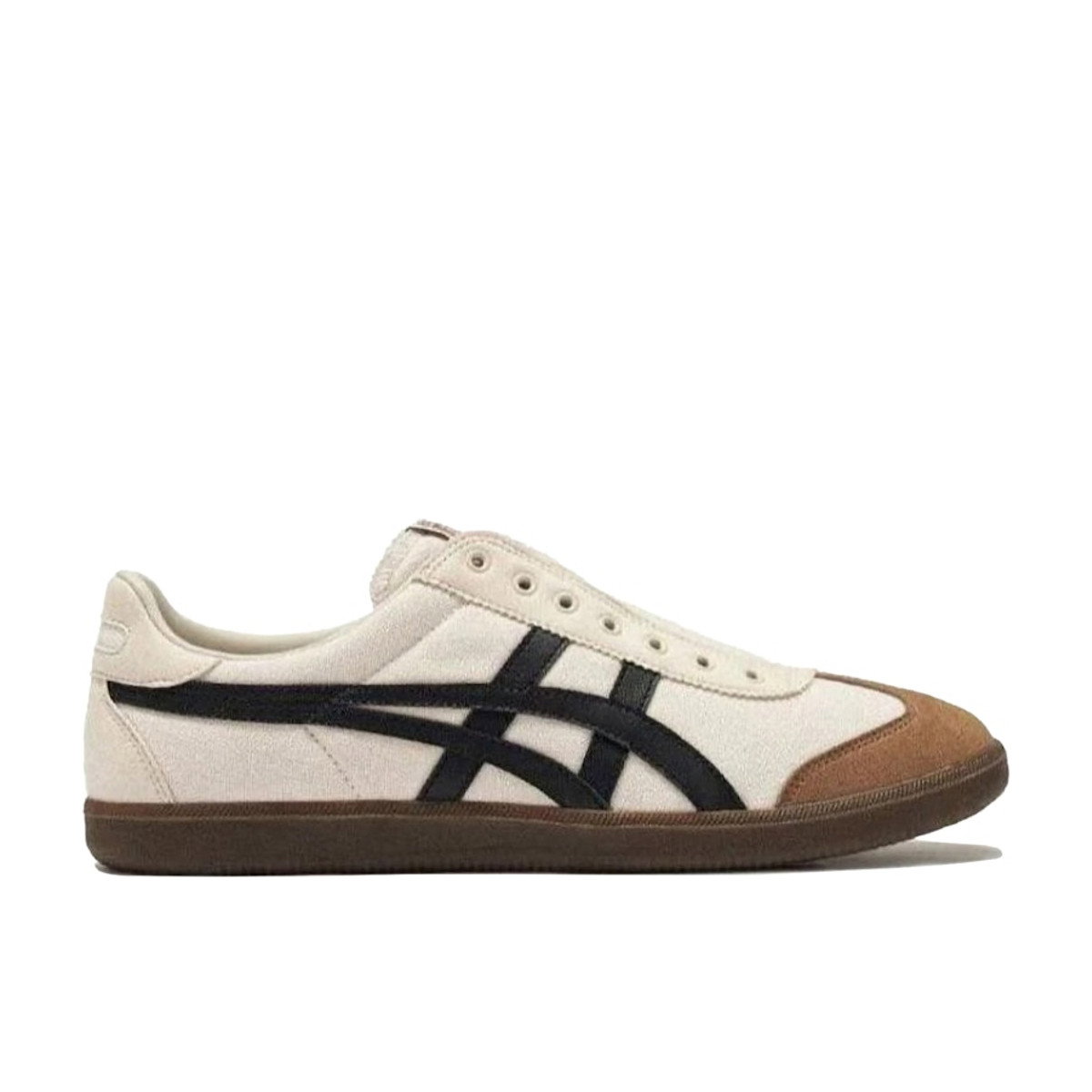 Onitsuka Tiger Tokuten Slip-On White Brown Black