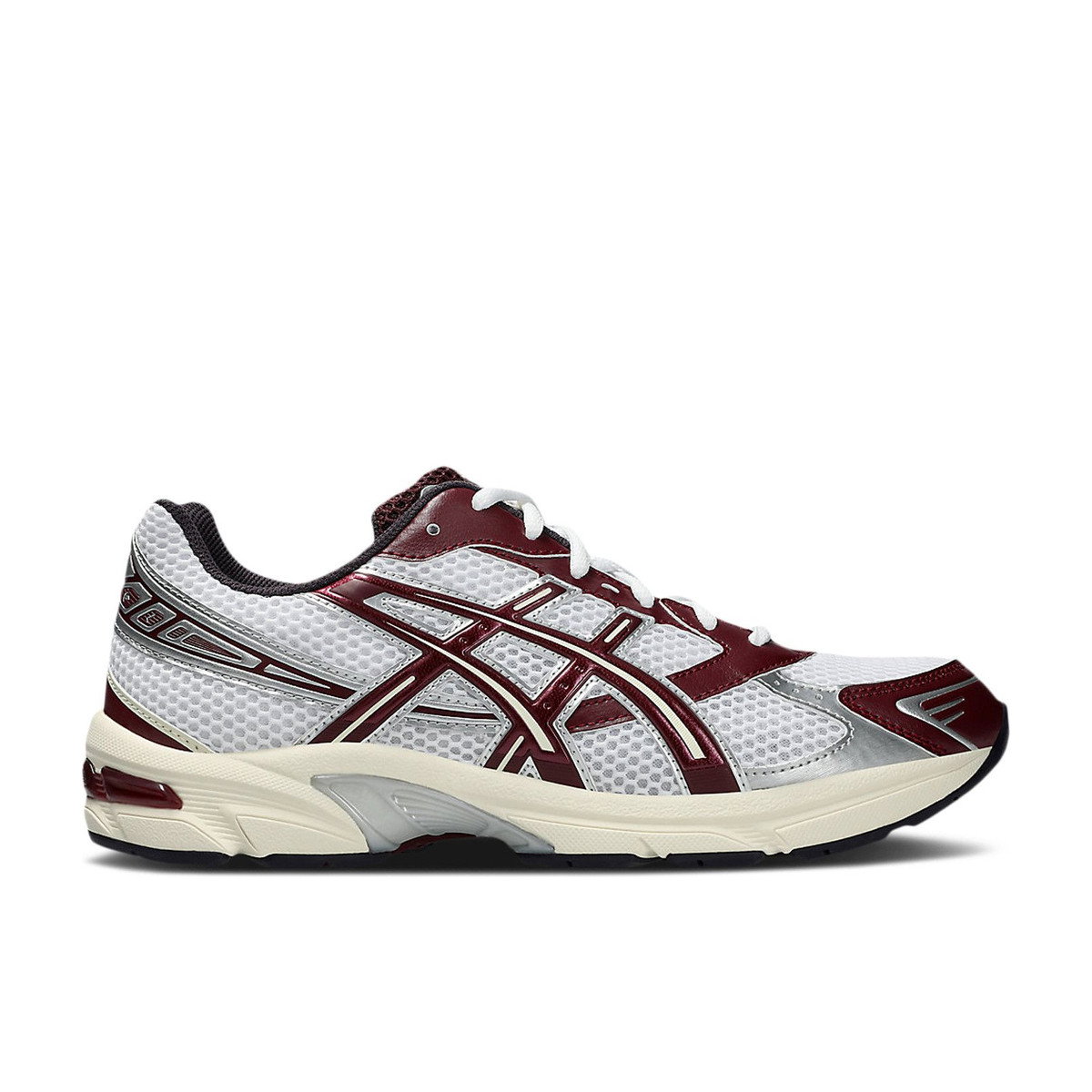 ASICS Gel-1130 White Maroon Banner