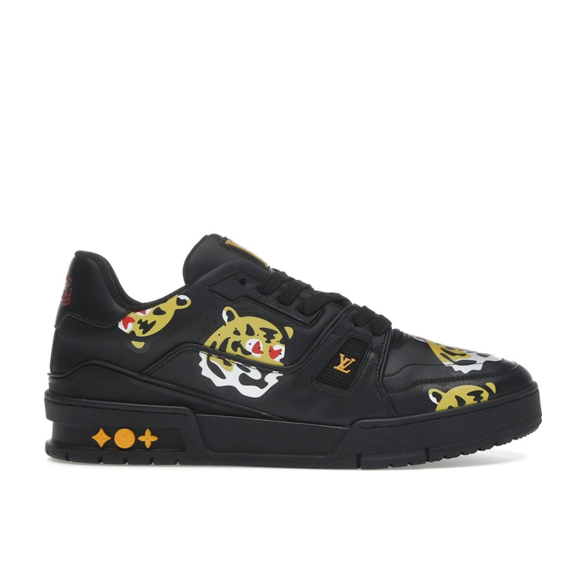 Louis Vuitton LV Trainer Nigo Black Tiger Monogram