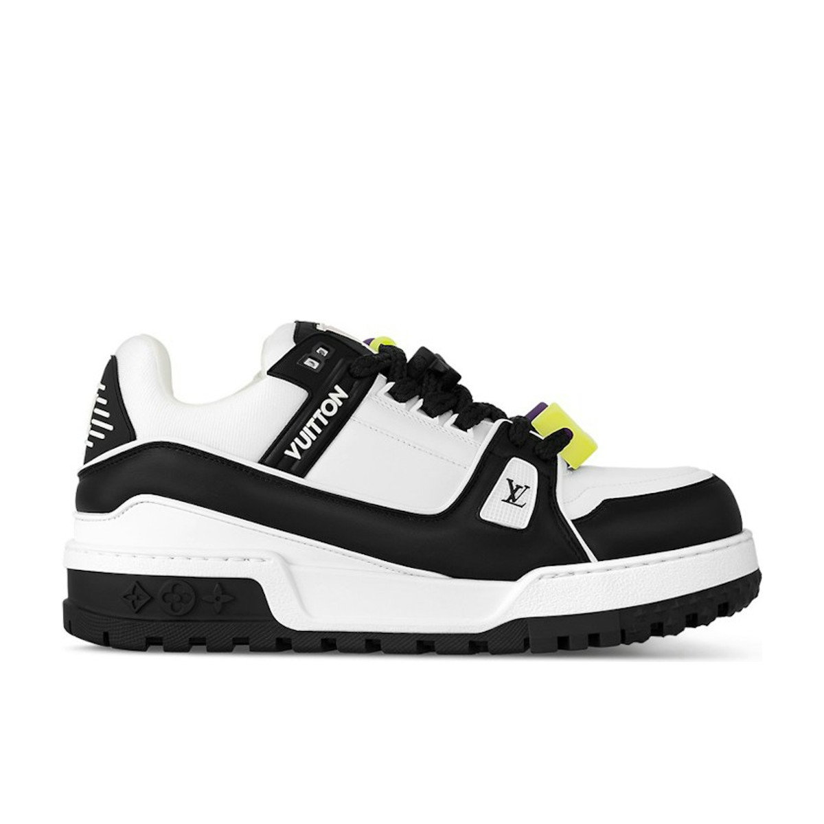 Louis Vuitton LV Trainer Maxi White Black