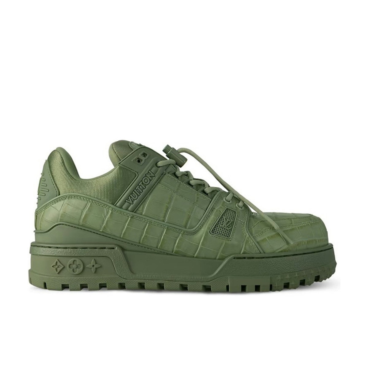 Louis Vuitton LV Trainer Maxi Sneaker Khaki