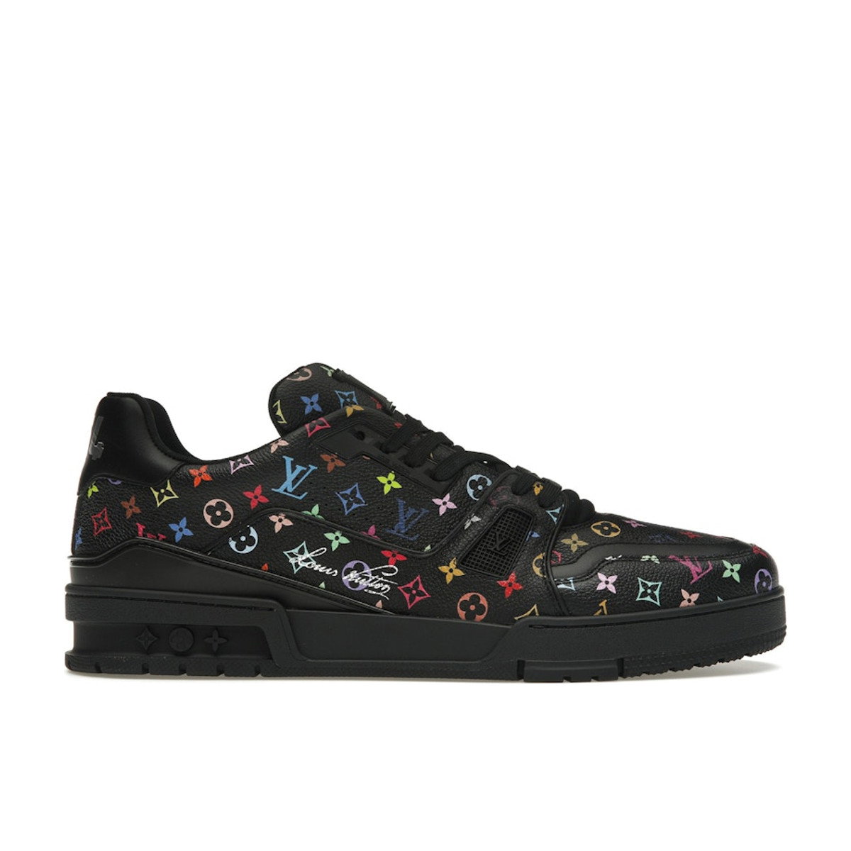 Louis Vuitton LV Trainer Takashi Murakami Black
