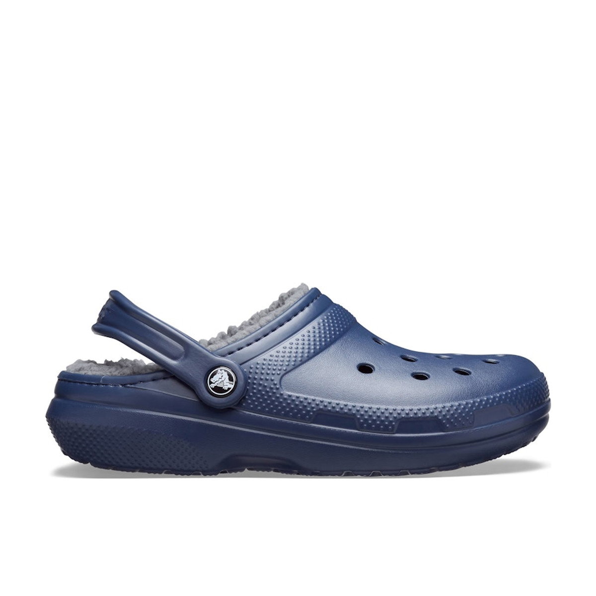 Crocs Classic Lined Clog Navy Charcoal