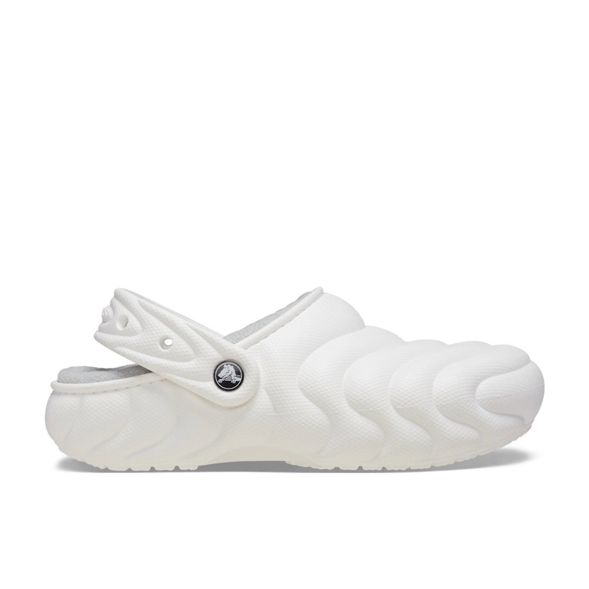 Crocs Classic Overpuff Lined Clog White