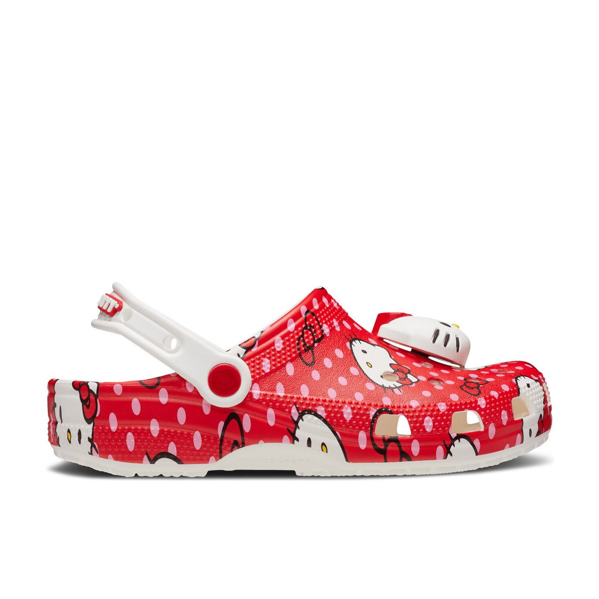 Crocs Classic Clog Hello Kitty Red Polka Dots
