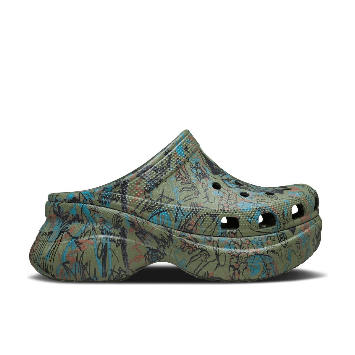 Crocs Classic Bae Clog Mowalola Forest Womens